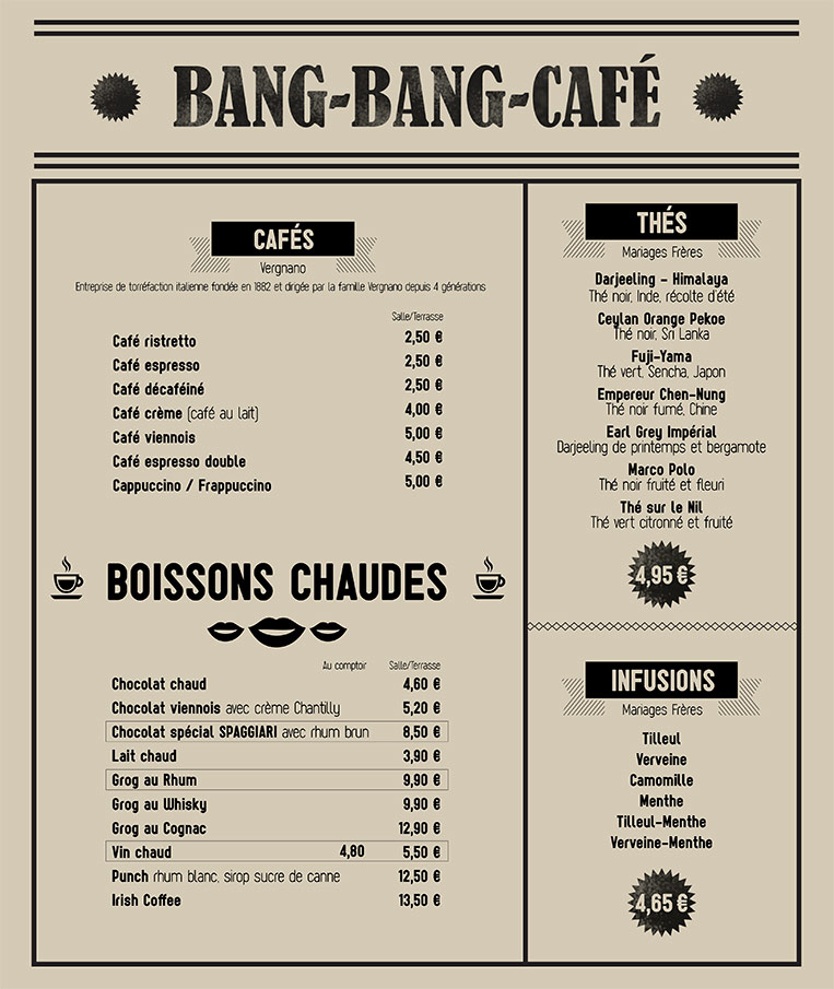 Spaggiari Megève - Cafés & Boissons Chaudes