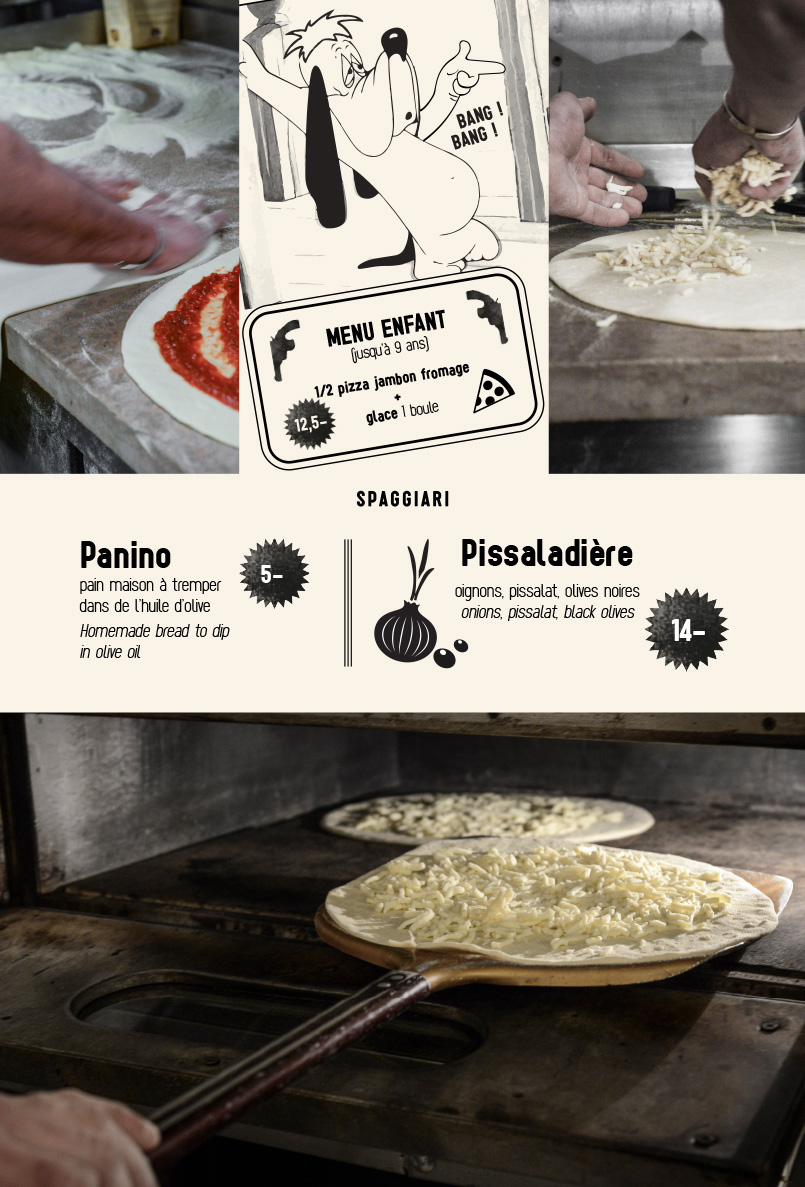 Panino, Pissaladière - Spaggiari - Megève