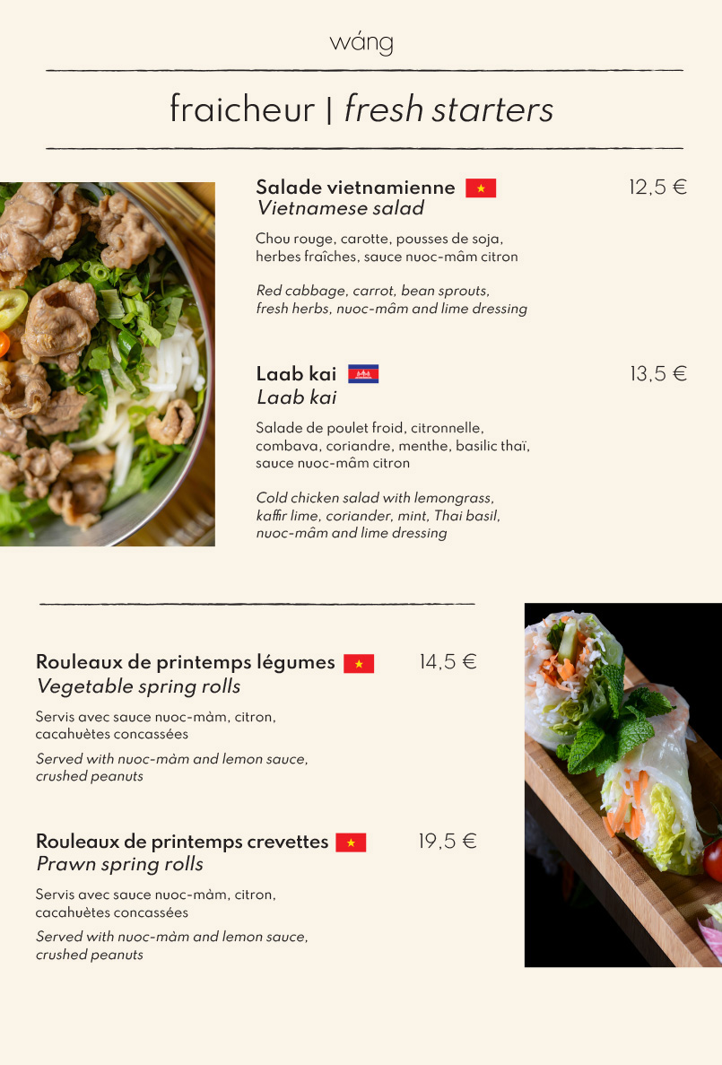 Fraicheur - Wàng - Bouillon Asiatique - Megève