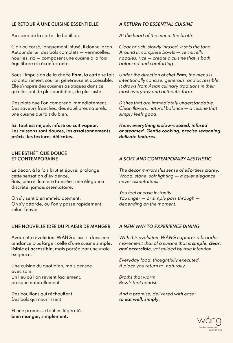 Story Wàng Restaurant Bouillon Asiatique - Megève